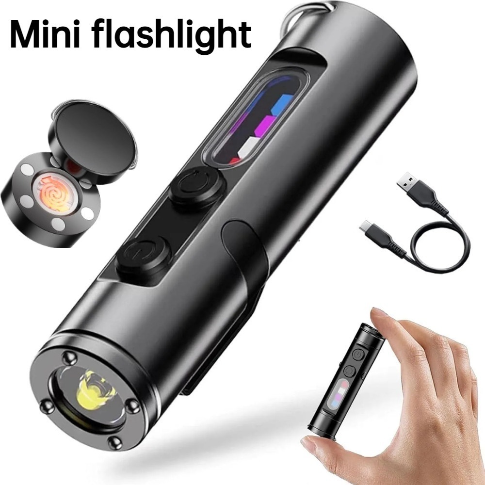 Outdoor Adventure Trips - Mini Outdoor Flashlight Type C Rechargeable