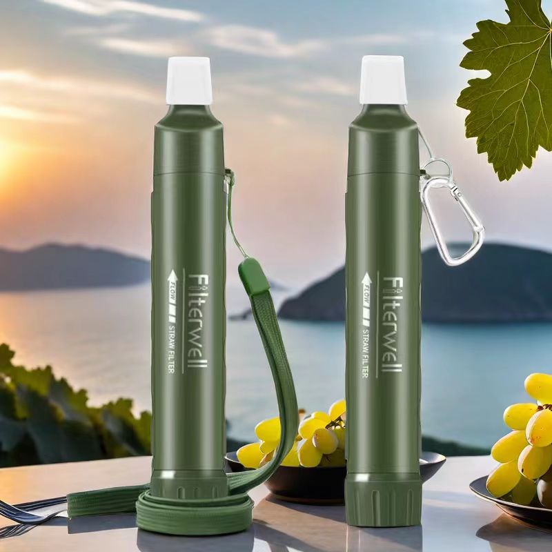 Water Filter Straw - Filterwell Personal Camper Water Purifier Filter