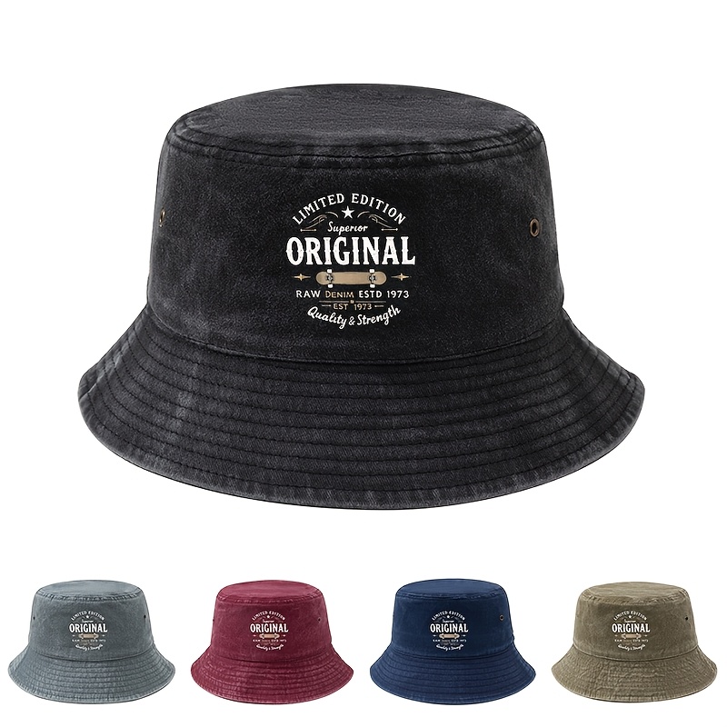 Outdoor Adventure Brands - Trendy Unisex Bucket Hat with Printed