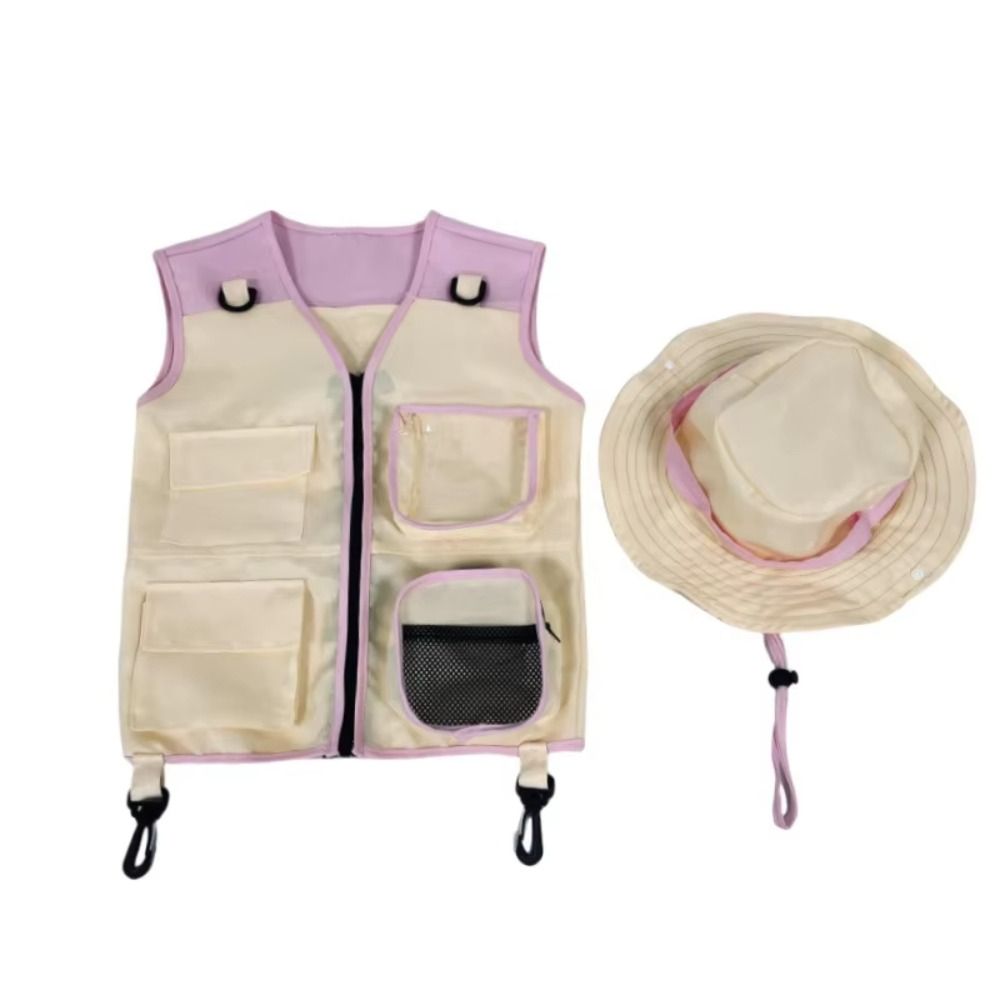Outdoor Adventure Kit For Kids - Summer Clothing Kids Explorer Vest Hat