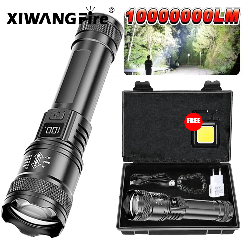 Outdoor Adventure Trips - Ultra Bright LED Flashlight 2000LM Type-C