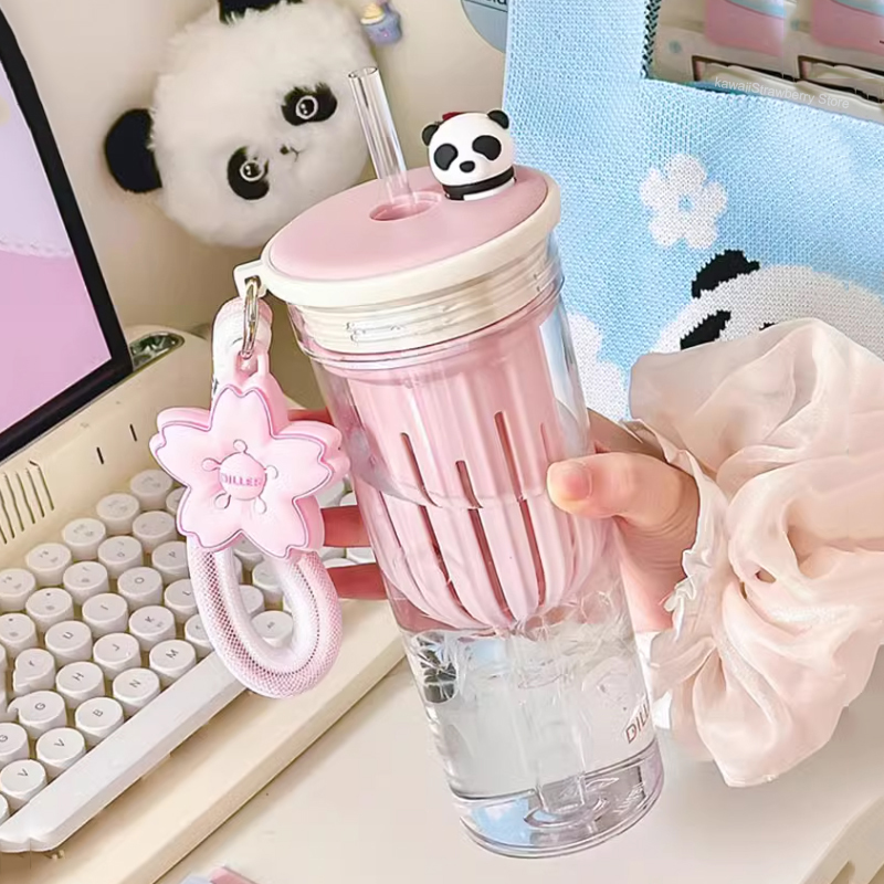 Water Filter Straw - 650ml Kawaii Water Bottle With Filter