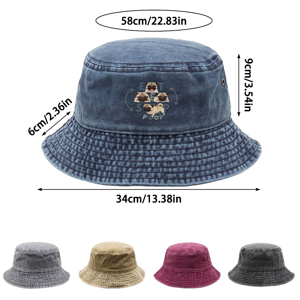 1pc Vintage Washed Bucket Hat  - Outdoor Adventure Festival review and price