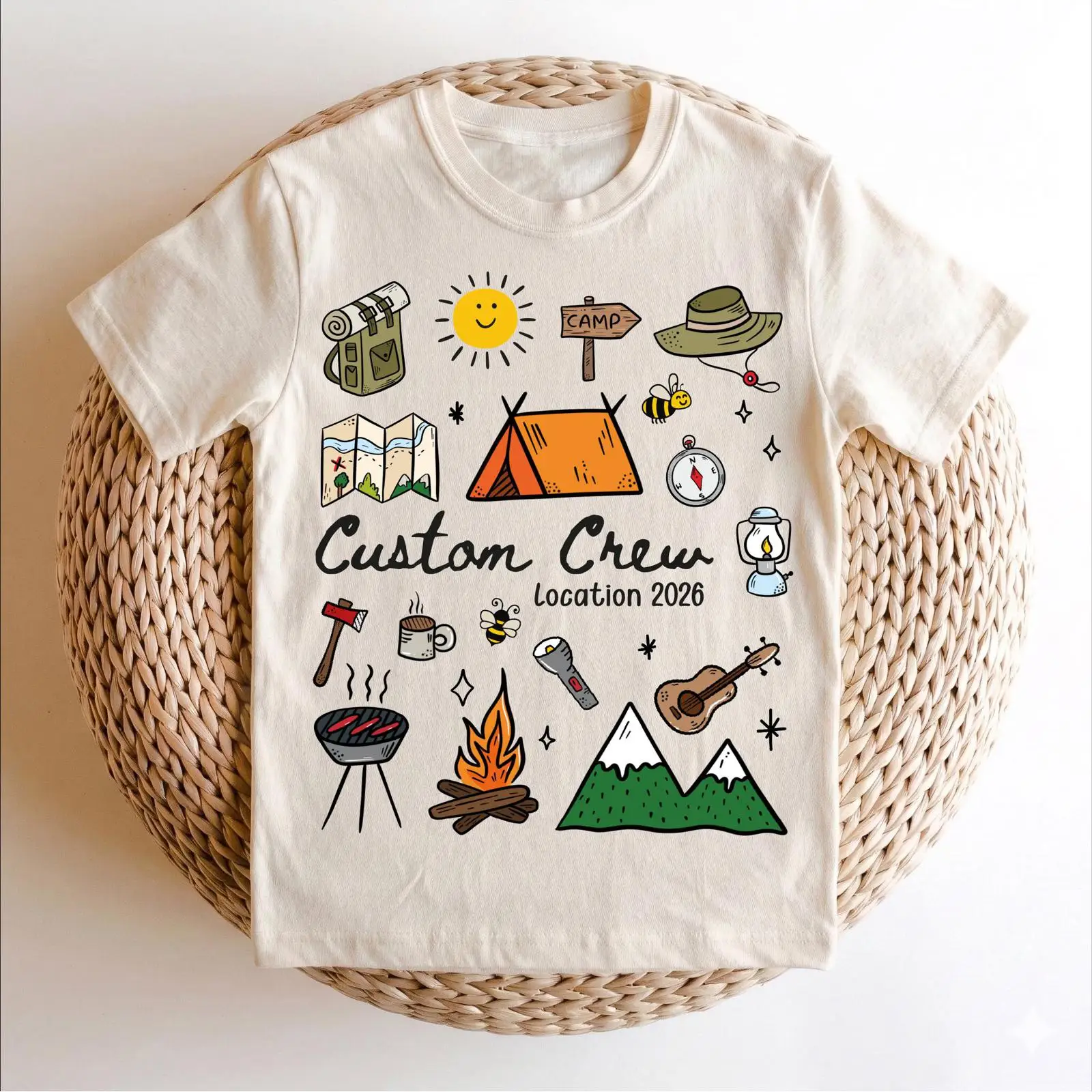 Custom Camping Crew 2026 T Shi - Outdoor Adventure Group review and price
