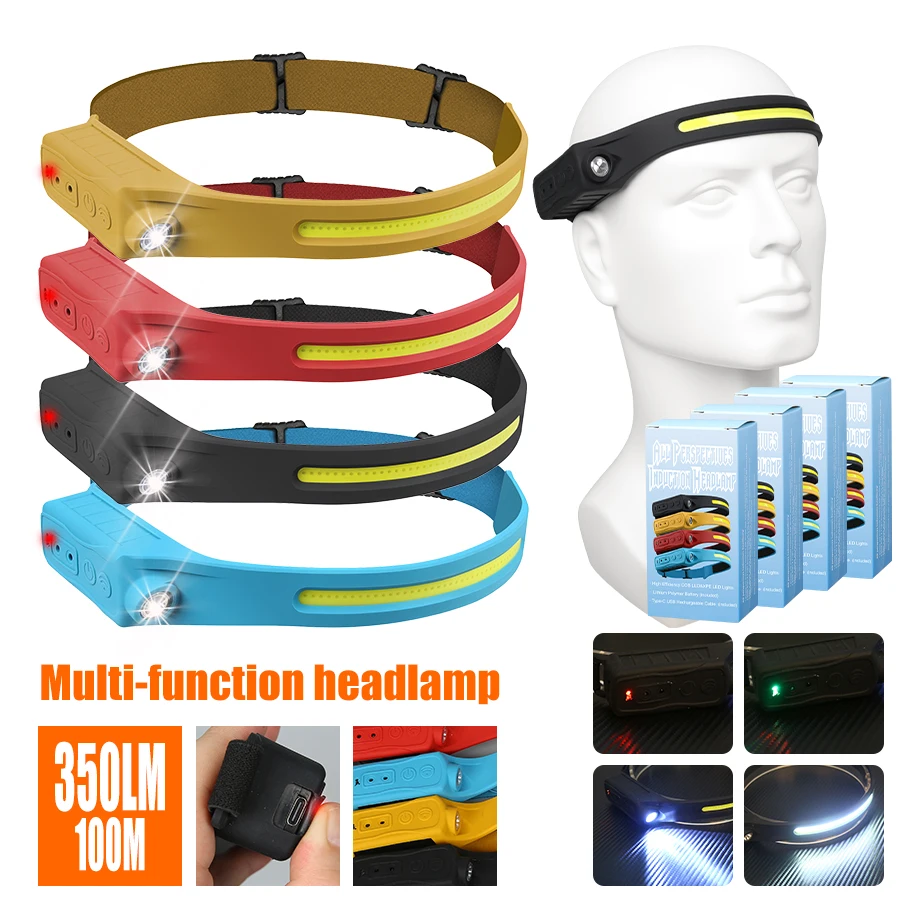 Rechargeable Headlamp 350 Lume - Headlamp Waterproof Rechargeable review and price