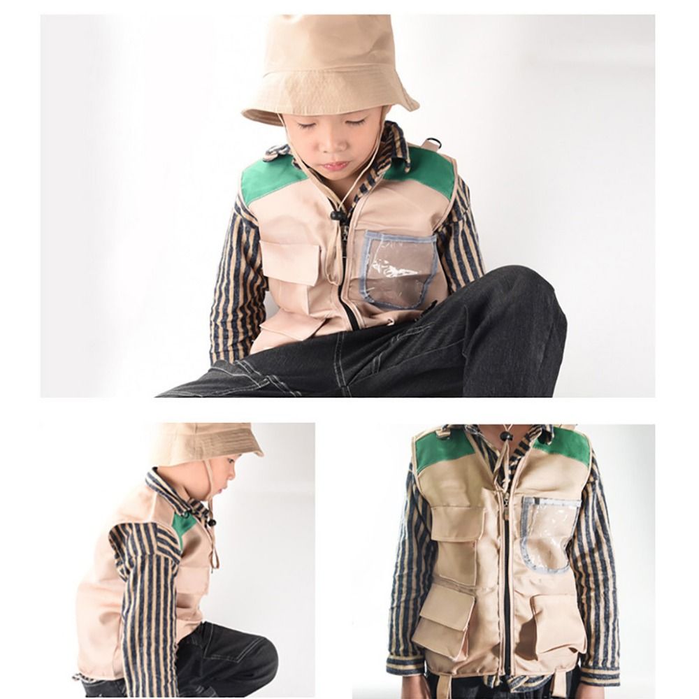 Multicolor Explorer Hat Vest D - Outdoor Adventure Kit For Kids review and price