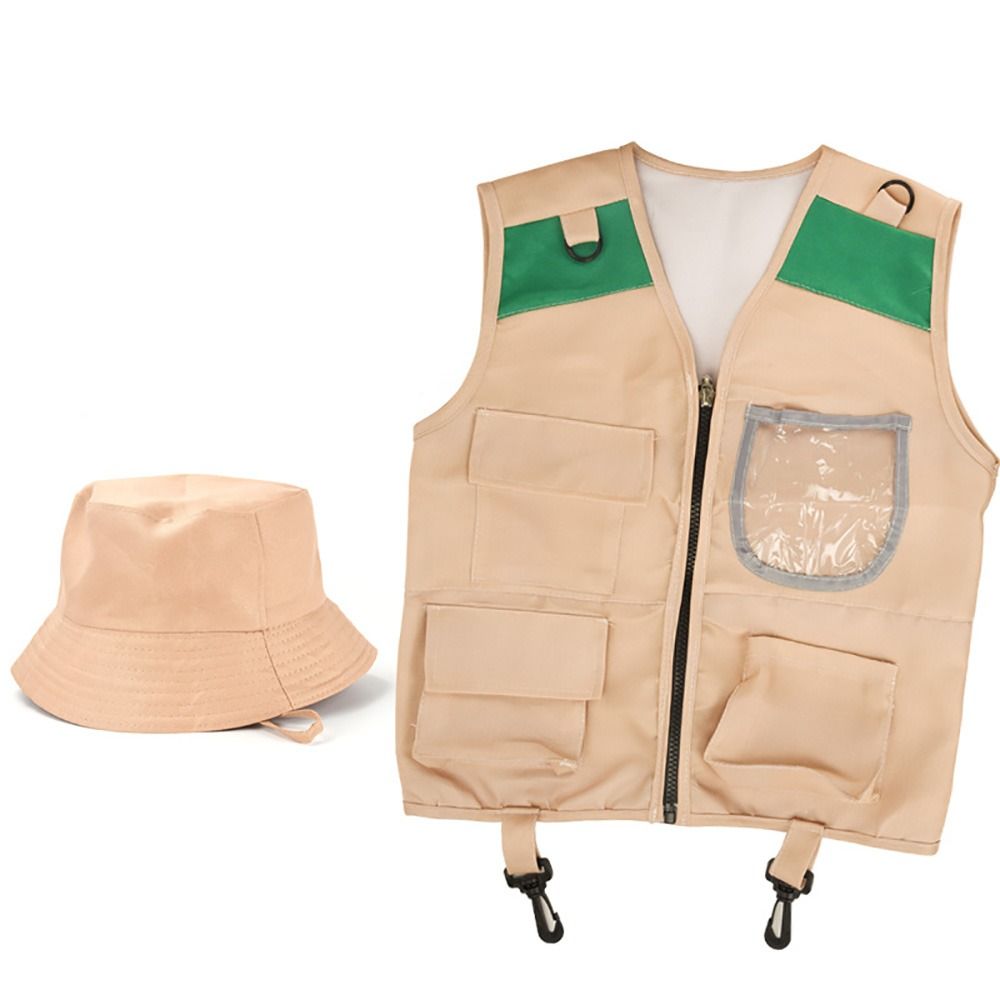Multicolor Explorer Hat Vest D - Outdoor Adventure Kit For Kids review and price