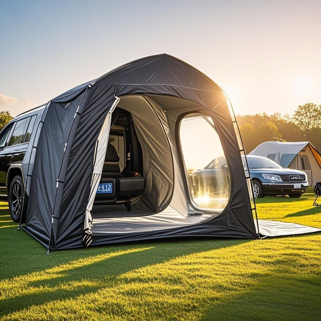 Car Tailgate Tent for SUV - PU - Outdoor Adventure Tent review and price