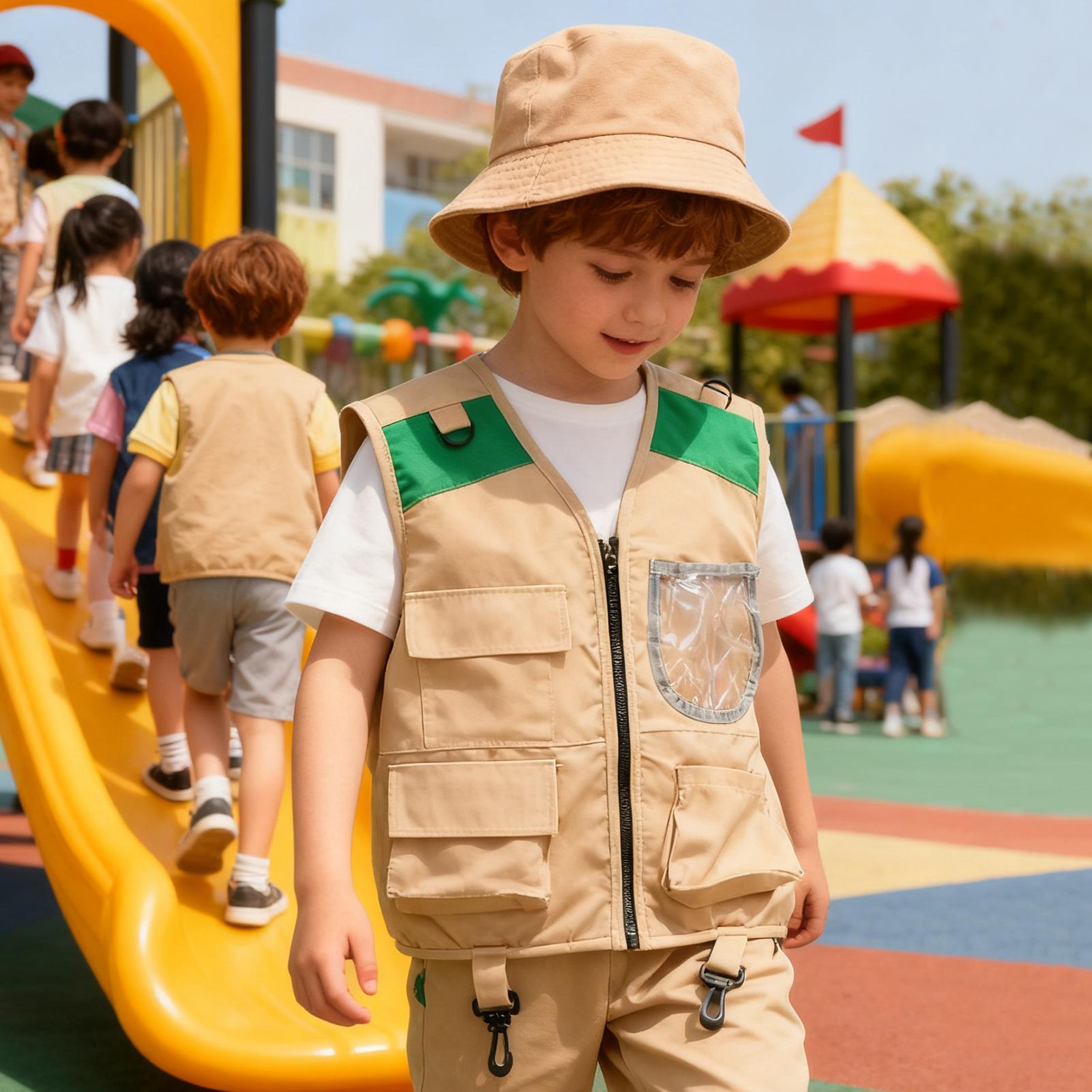 Kids Explorer hat and vest Cos - Outdoor Adventure Kit For Kids review and price