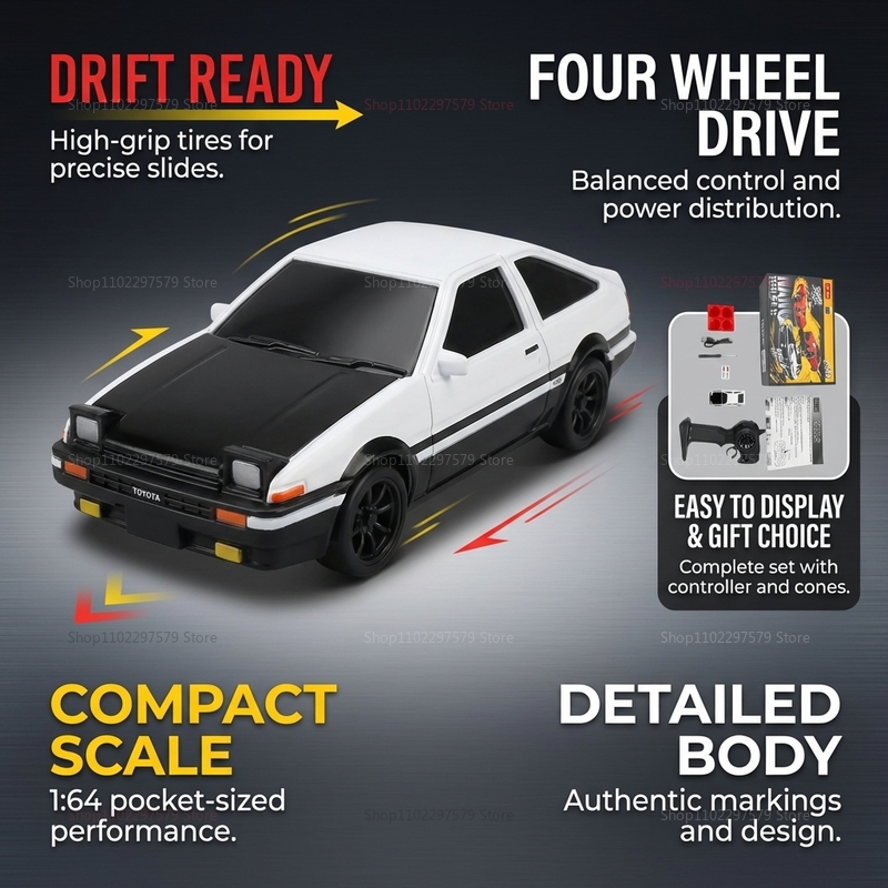 2026 RC Drift Cars 1/64 Scale  - Outdoor Adventure Group review and price