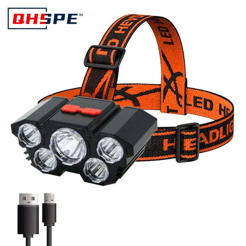 Rechargeable 5 LED Headlamp St - Headlamp Waterproof Rechargeable review and price