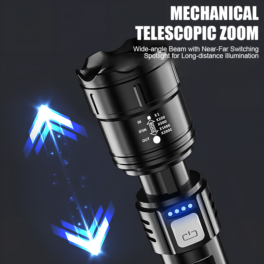High Power P50 LED Flashlight  - Outdoor Adventure Trips review and price