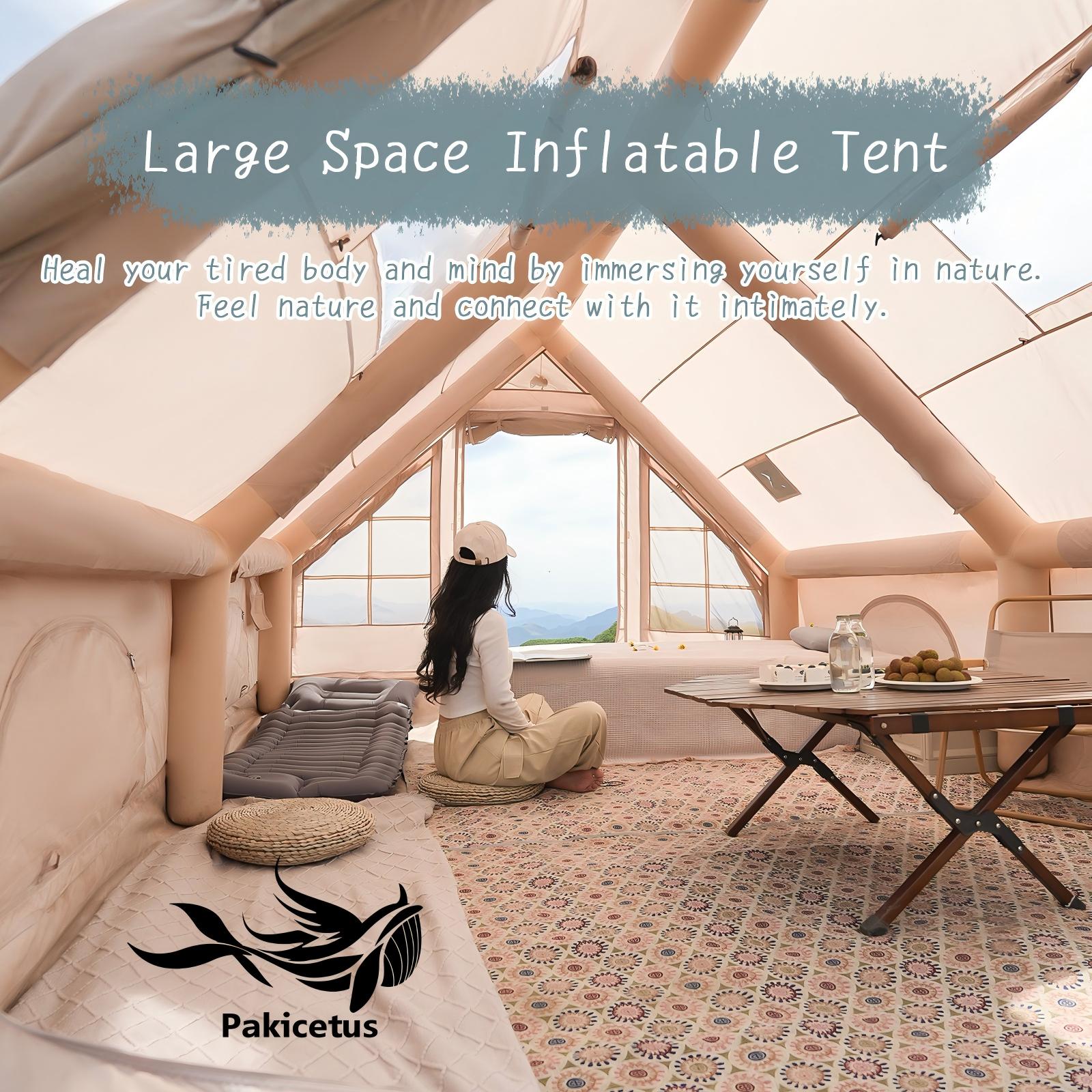 PAKICETUS Large Luxury Inflata - Outdoor Adventure Tent review and price