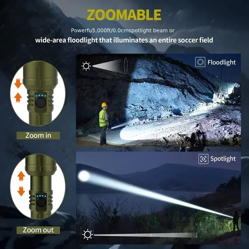 Ultra Powerful Flashlight Conc - Outdoor Adventure Trips review and price
