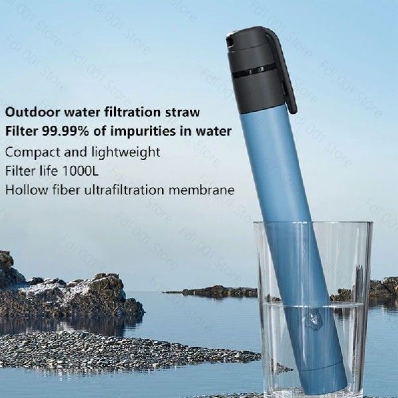 Portable Mini Pen-Shaped Outdo - Water Filter Straw review and price
