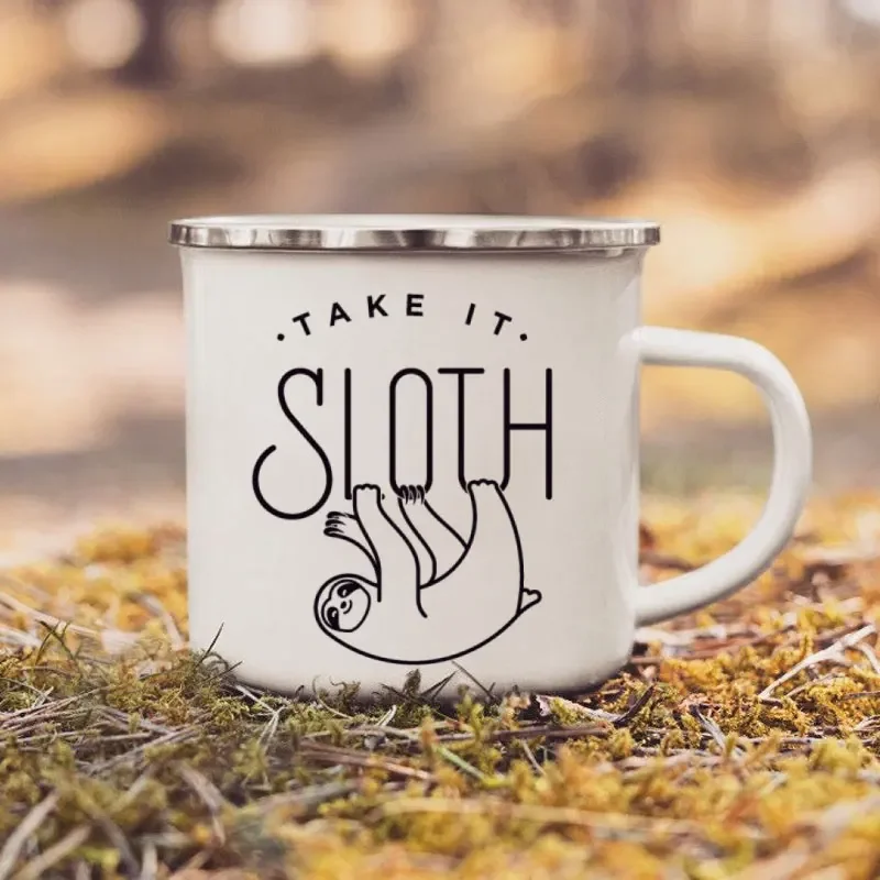 Coffee Mugs Take It Sloth Enam - Outdoor Adventure Festival review and price