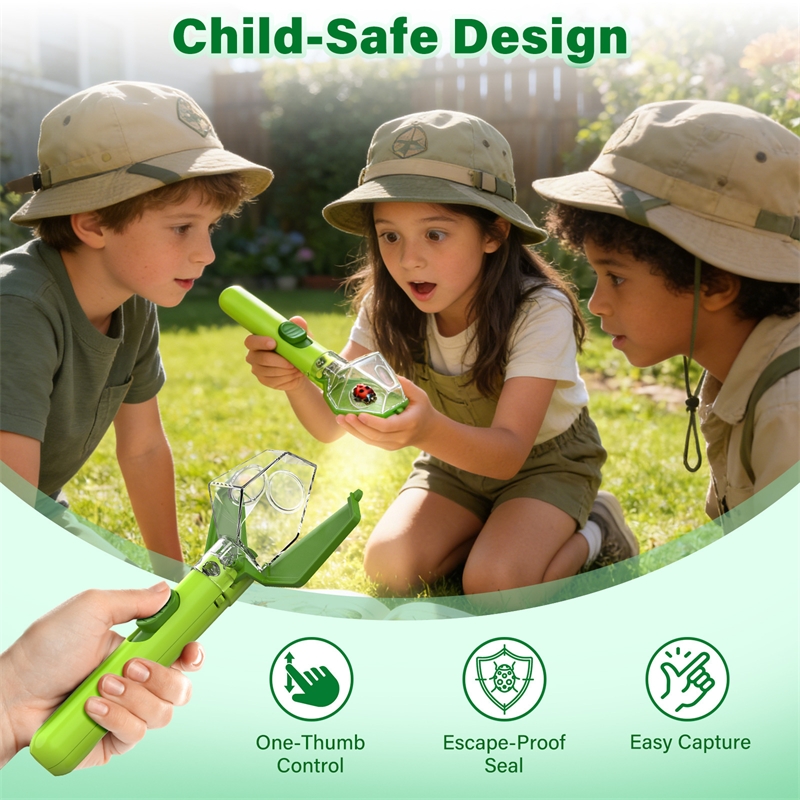 Kids Bug Catcher With 6X Magni - Outdoor Adventure Kit For Kids review and price