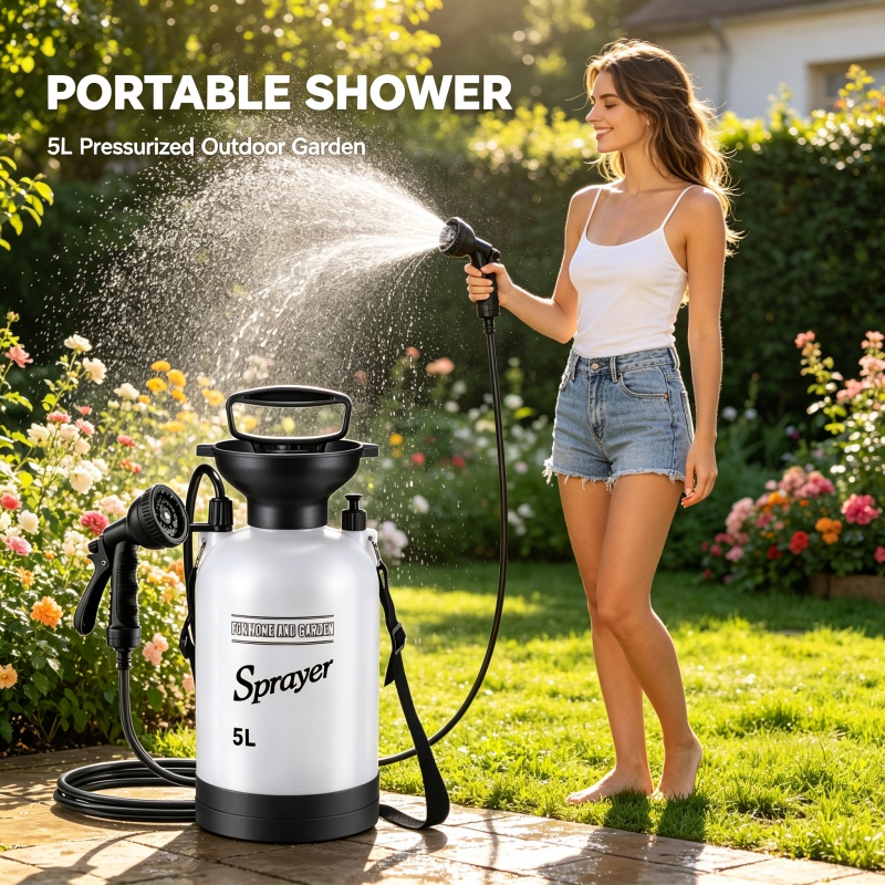 5L Portable Camping Shower Man - Outdoor Adventure Trips review and price
