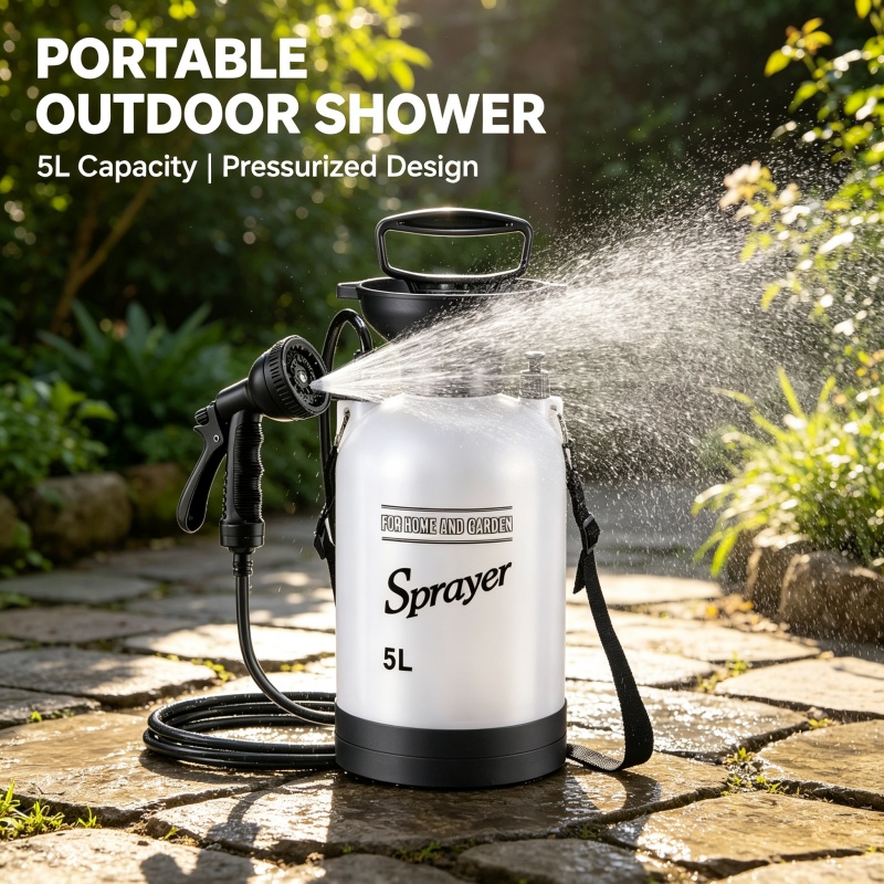 5L Portable Camping Shower Man - Outdoor Adventure Trips review and price